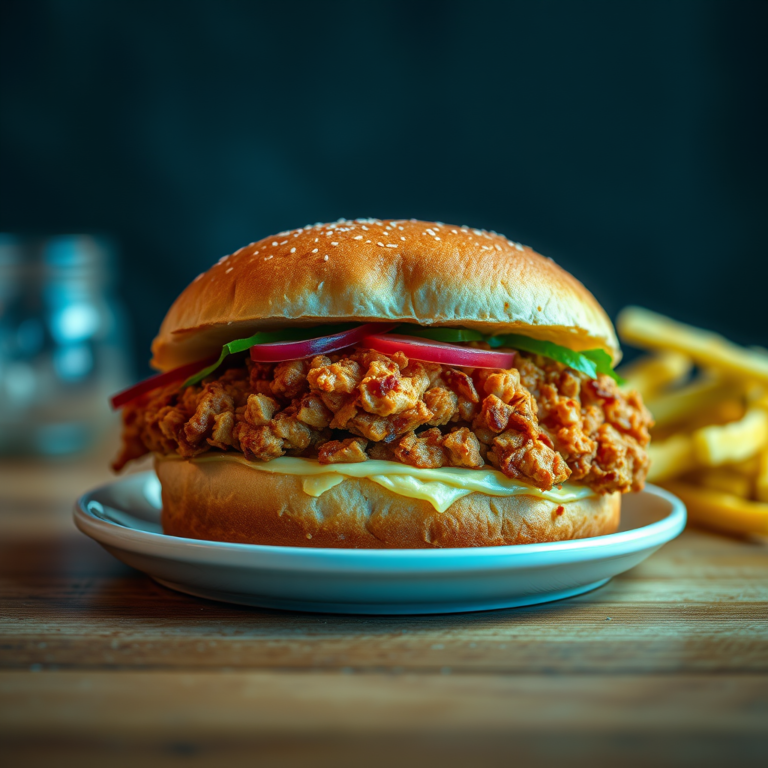 Crispy Fried Chicken Sandwich Recipe: A Mouthwatering Delight