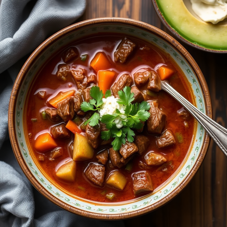 Discovering the Warmth and Delight of Mexican Beef Stew in 1hors