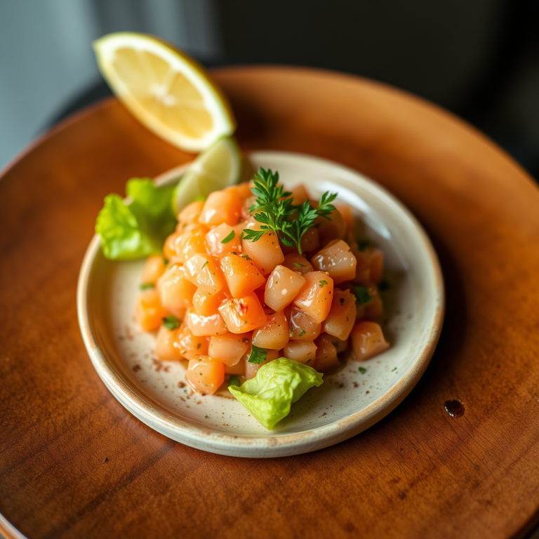 Salmon Tartare Recipe: A Fresh and Flavorful Delicacy to Try at Home